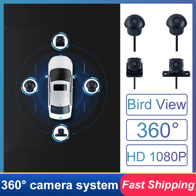 

PEERCE 3D 360 Surround View Camera For Toyota Volkswagen VW Hyundai Kia Renault Suzuki Honda Audi Lada Nissan BMW 720P/1080P