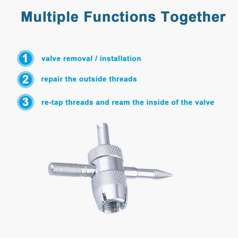 1 компл. Вытягиватель стержня клапана инструмент для установки-4-ходовой снятия