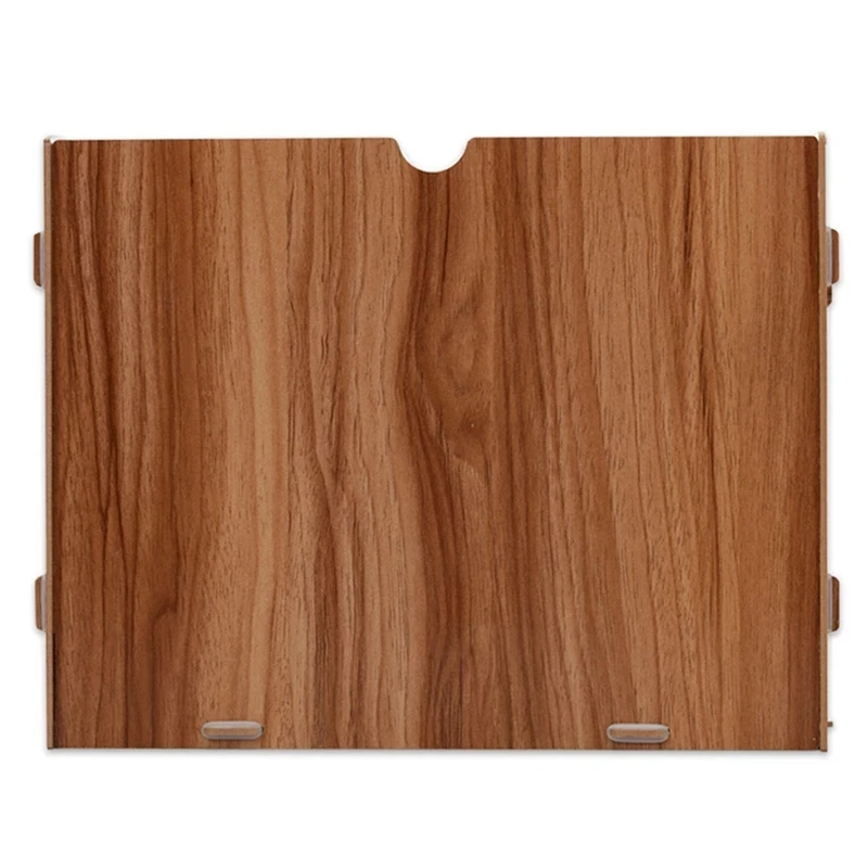 

Wooden Office Desk Organizer DIY Document File Cabinet Multifunction Desk Accessories Storage Magazine Book Desk Shelf