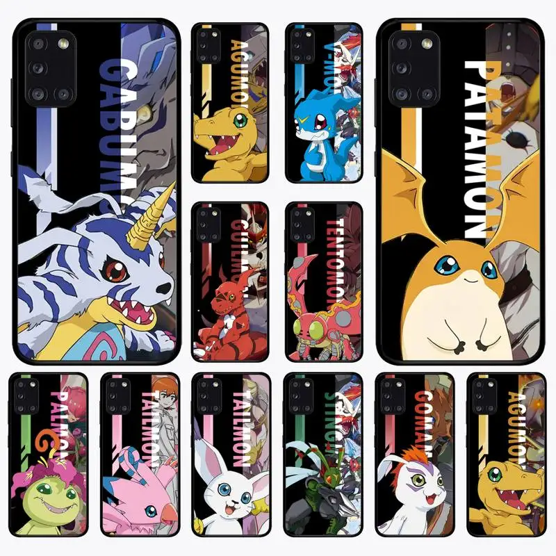 

Digital Monster Digimon Phone Case for Samsung A51 01 50 71 21S 70 31 40 30 10 20 S E 11 91 A7 A8 2018 cover