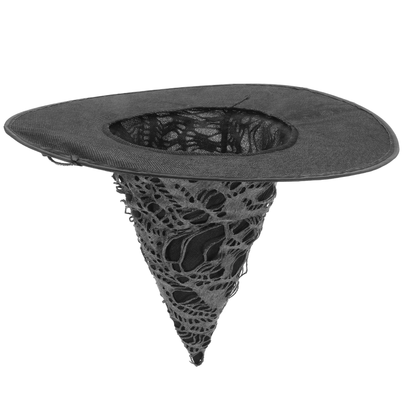 

Halloween Decorations Witch Hat Broadside Wide Brim Gauze Wear-resistant Cosplay Costume Party