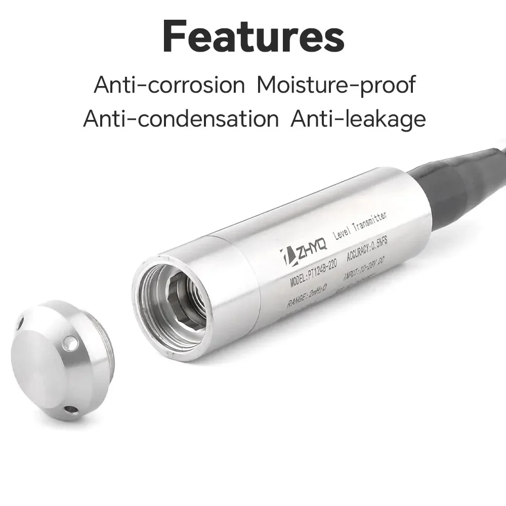 Погружной датчик уровня для измерения глубины глубиной 100 м зонд приборы