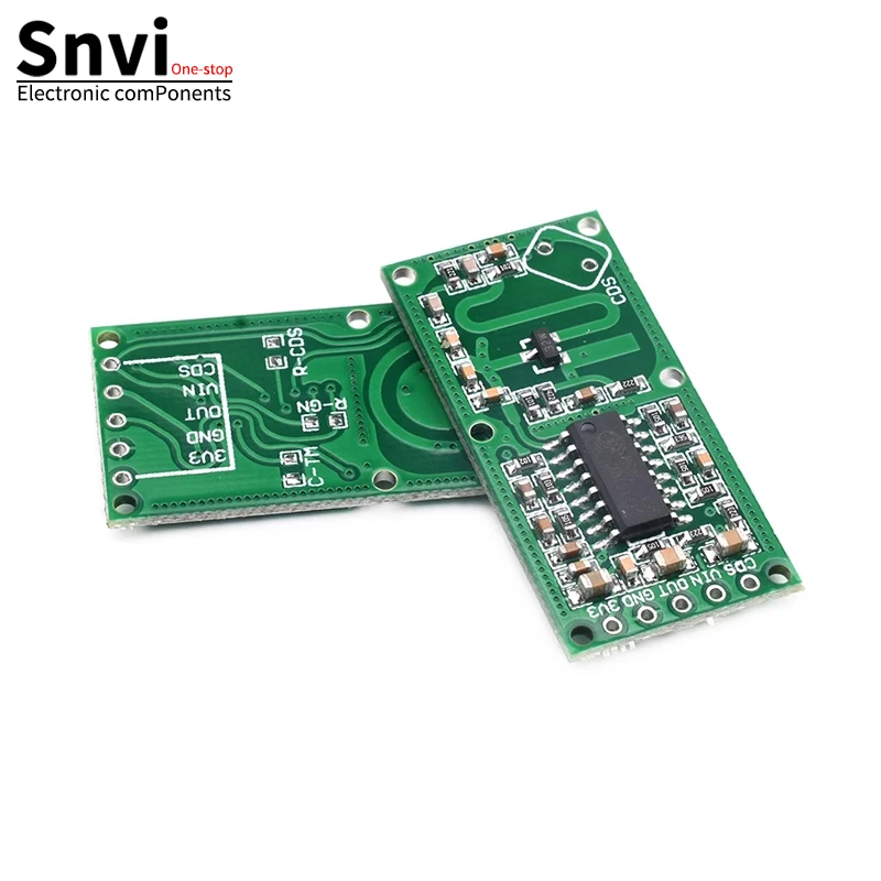 Snvi RCWL-0515/0516+ 10-15m long distance 2.7g microwave detection module is suitable for garage lamp/UV lamp