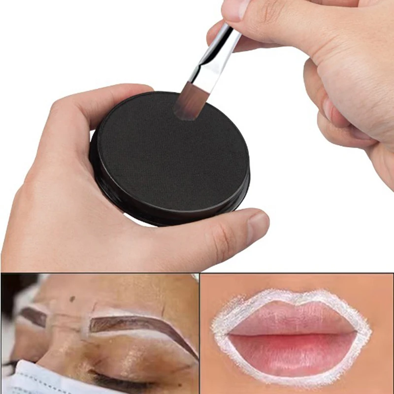 

30g Microblading Eyebrow Marker White Tattoo Brow Paste Eyebrow Permanent Makeup Mapping Paste Brow Lip Shape Position Tools