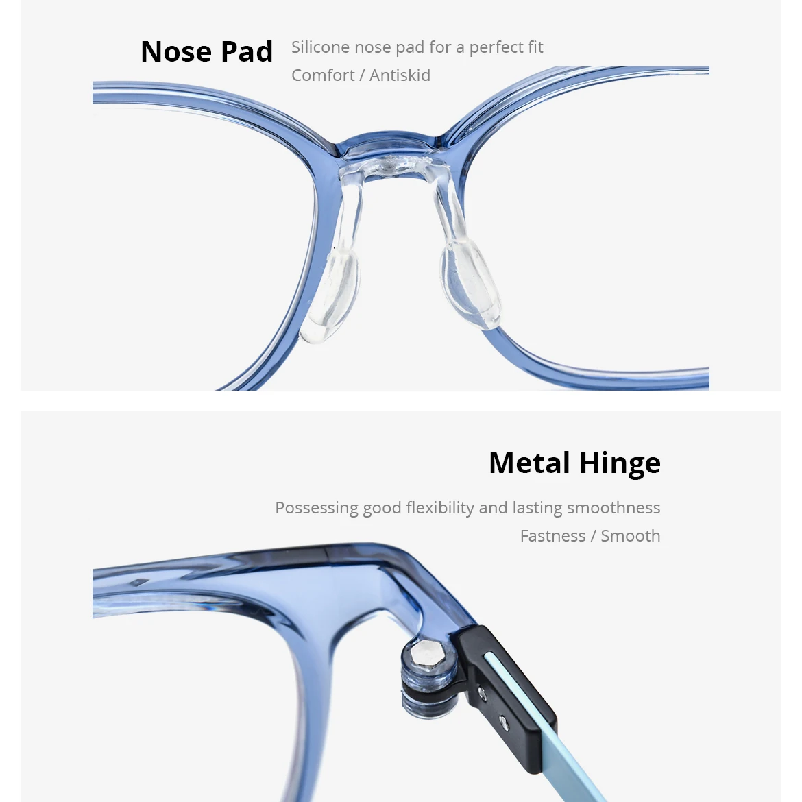 Фото Очки NIANZHEN Ultralight TR90 Titanium для подростков, квадратные, брендовые, для студентов, детские, спортивные, модель 96010 №4