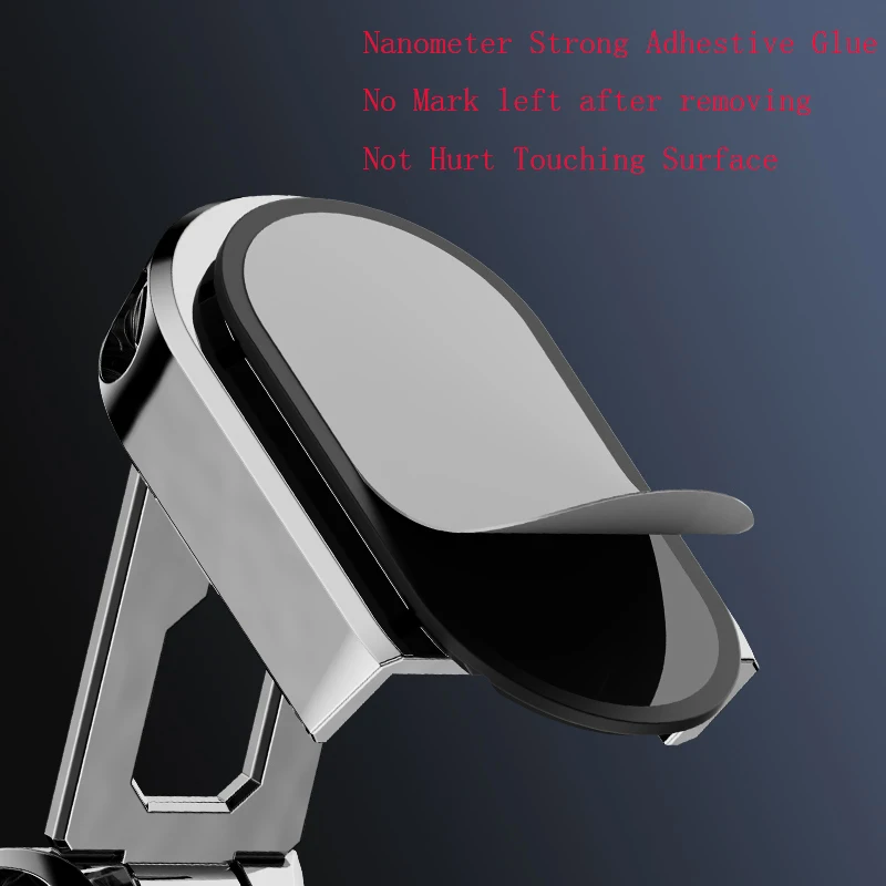 new style creative foldable magnetic car phone holder for universal phones magnetic car phone holder soporte para celular free global shipping
