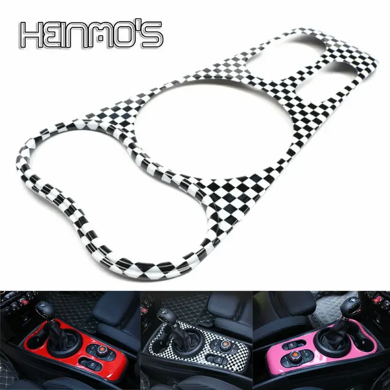 

For MINI Cooper F60 Conutryman Central Control Panel Cover Gear Shift Box Trim Car Sticker Central Control Panel Cover Stickers