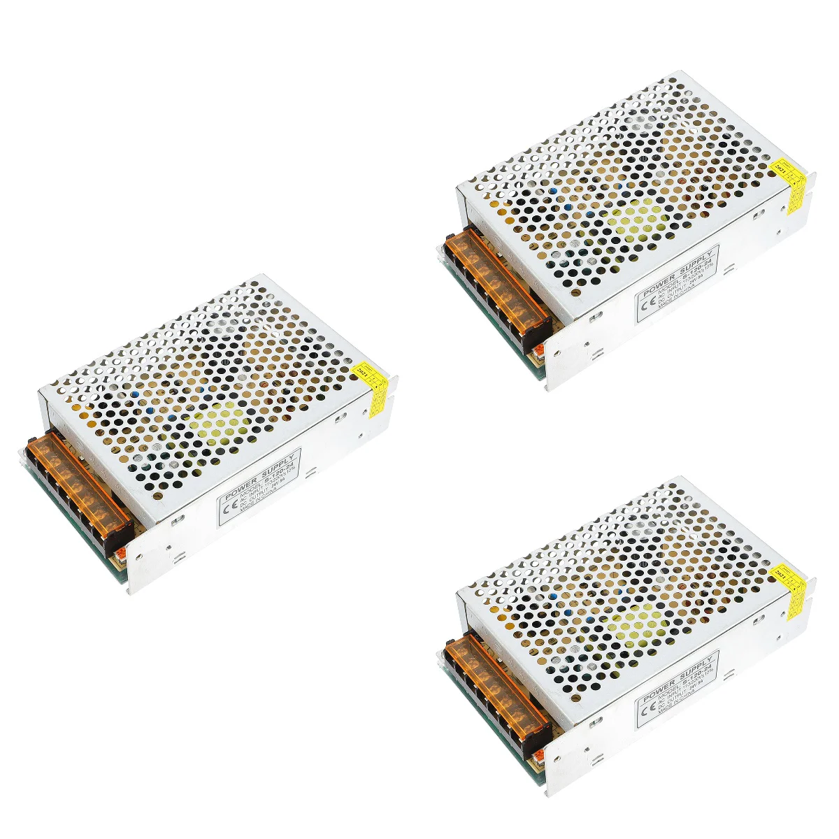 

3 PCS Switching Power Supply Universal Professional Light Transforming Major Iron Adapter LED Monitoring Source Charging