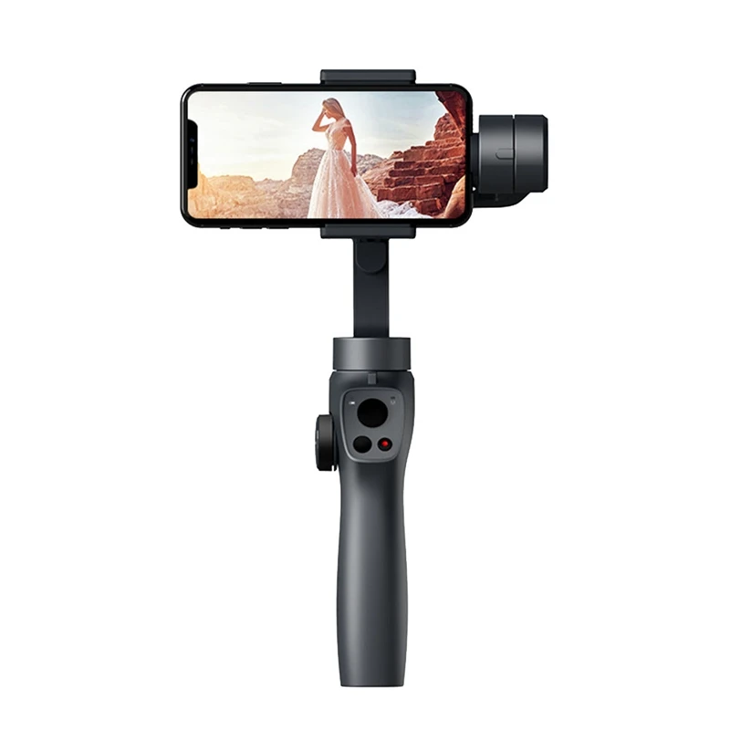 

3-осевой ручной карданный Стабилизатор камеры для мобильного телефона карданный стабилизатор для смартфона зум отслеживание для записи смартфона Vlog