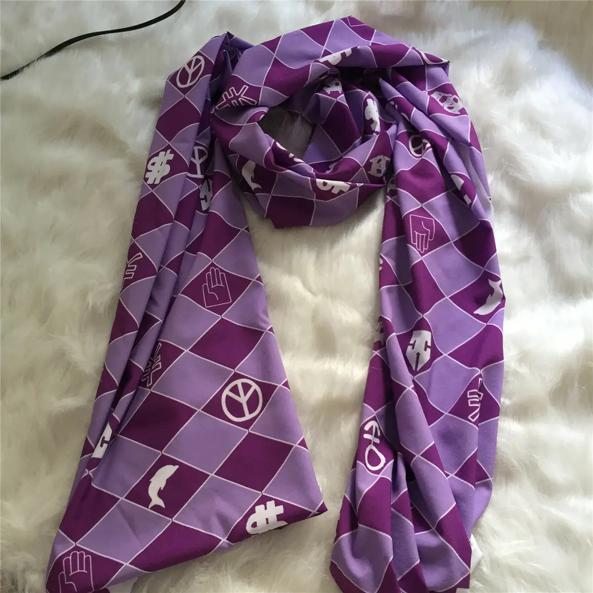 

Длинный шарф «невероятные приключения Джоджо», 200 см