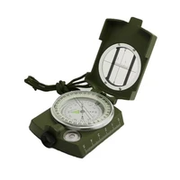 military military metal sight waterproof compass outdoor gadget sports goniometer camping hiking mountaineering