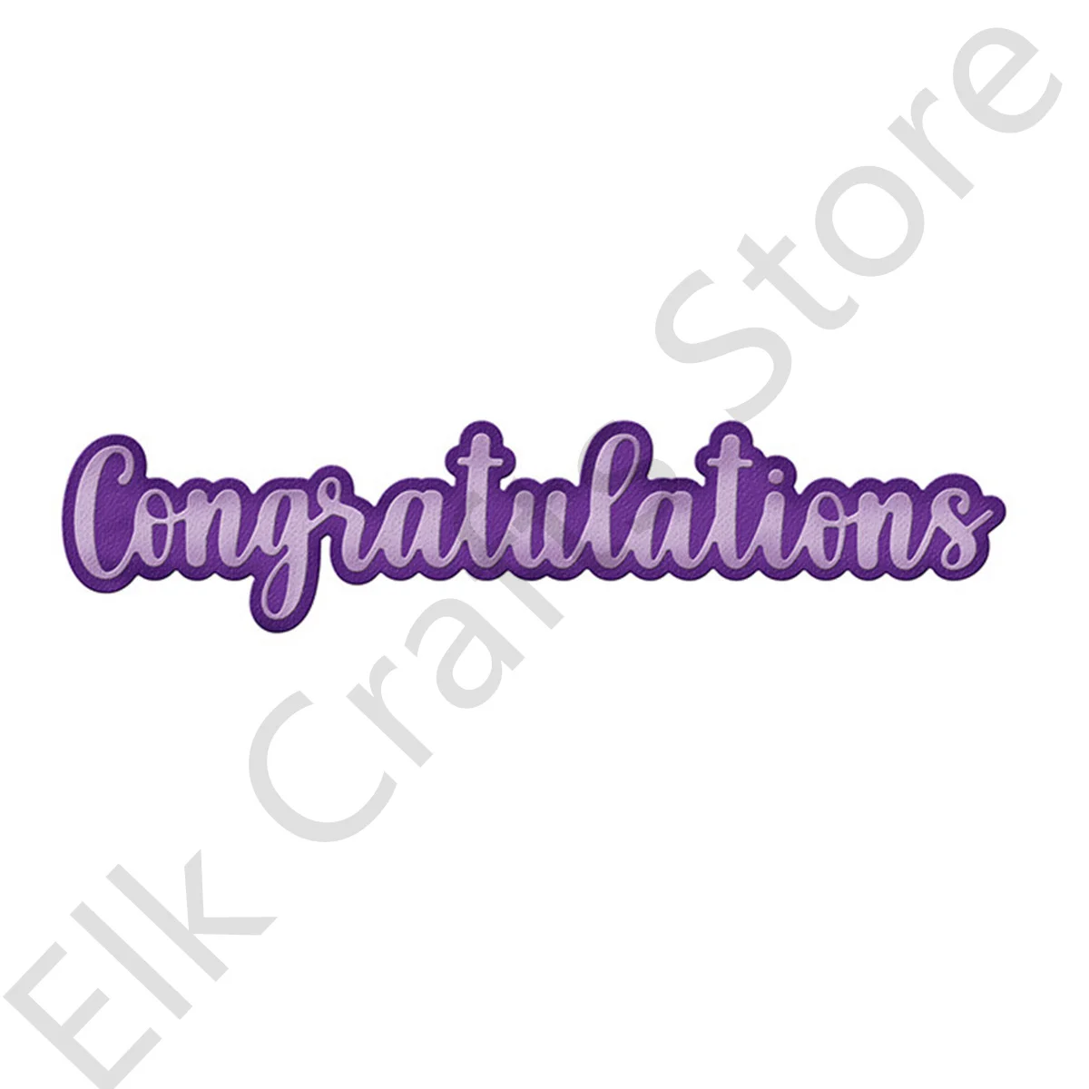 

Congratulation Letter Cutting Dies New Decoration Scrapbook DIY Cards Paper Craft Handmade Embossing Templates No Clear Stamps