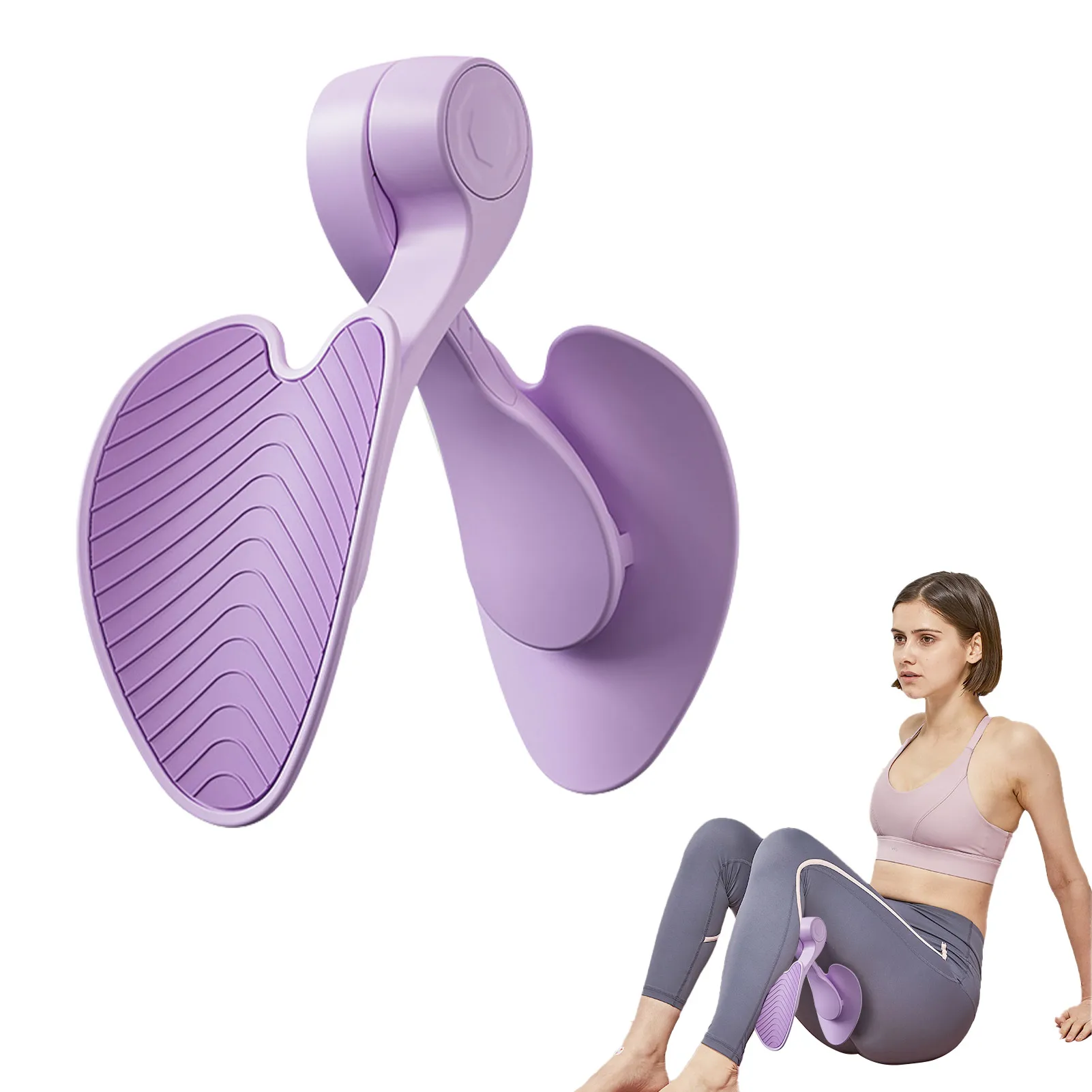 

Thigh Exerciser Pelvic Floor Muscle Hip Trainer Hip Leg Arm Trainer Thigh Trimmer Exercise Strength Equipment Multifunctional