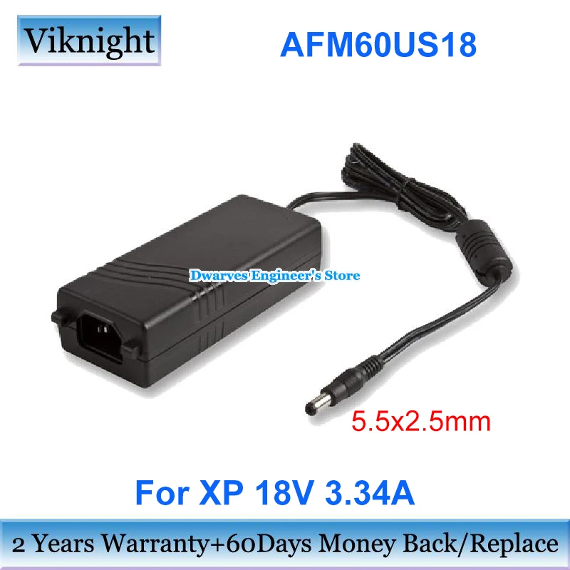

Genuine 18V 3.34A 60W For XP AFM60US18 AC Adapter AFM60US18-XE1179A0 Power Supply Power Adapter