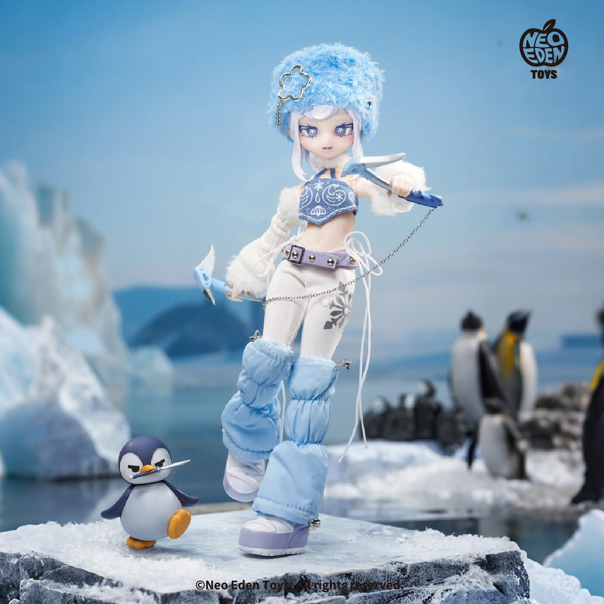 Фото Коллекционная серия кукол HIPLAY NEO EDEN TOYS BJD Eve Lynna: Двуглавый убийца (6 штук, полный набор) №2
