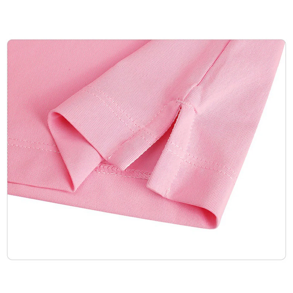 Одежда для гольфа PGM девочек дизайнерская футболка с коротким рукавом летняя