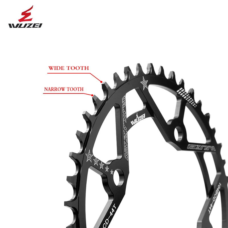 104BCD Round Shape Chainrings 30T/32T/34T/36T/38T/40T/42T/44T/46T/48T/50T/52T MTB Bicycle Parts Chainwheel Crankset Tooth Plate |
