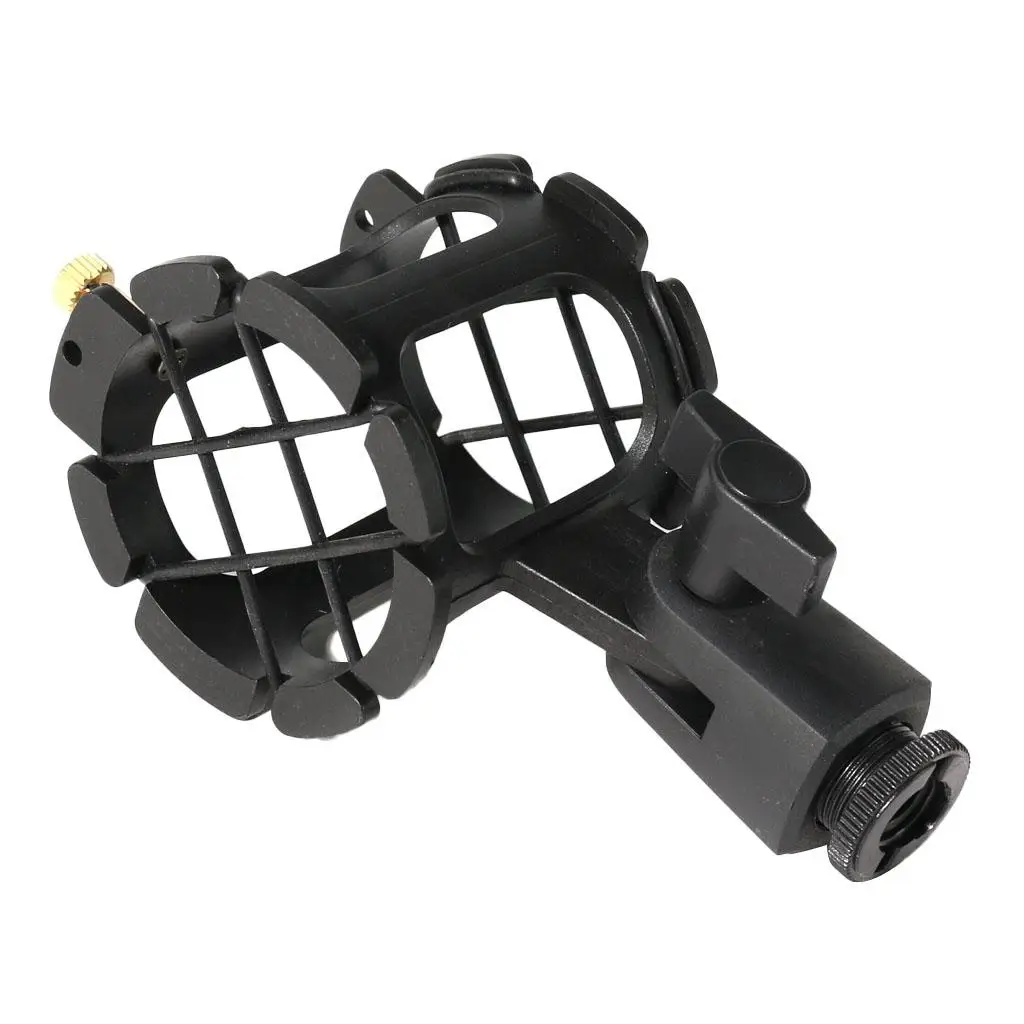 

1pc Universal Microphone Mic Clip Holder Live Phone Shock