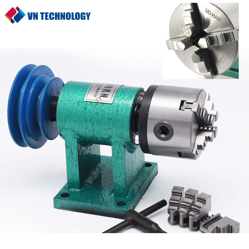 

Lathe Spindle DIY Products Domestic Lathe Spindle Assembly 125 Type Spindle Manual Lathe Self-Made Lathe Spindle Bead Machine