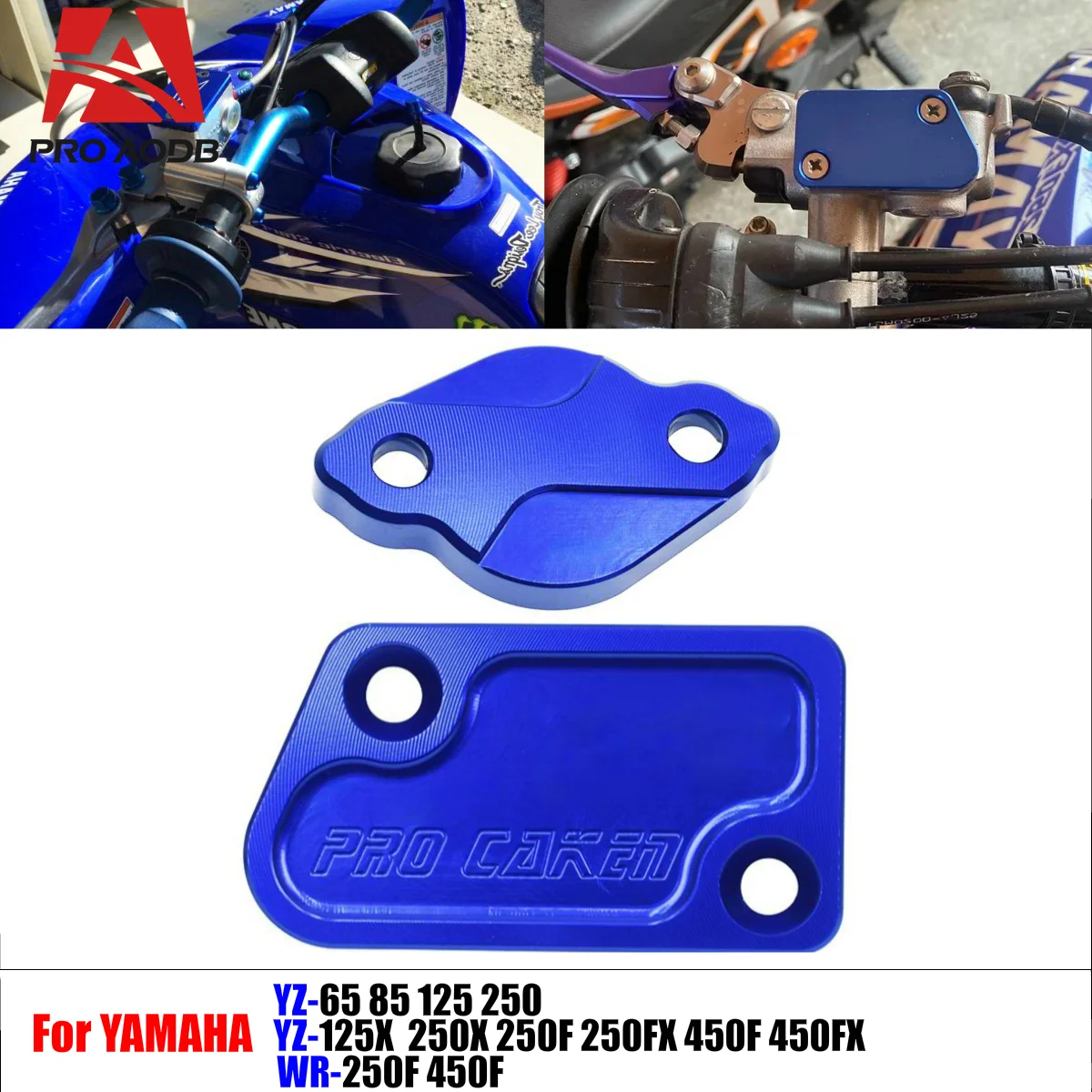 Для мотоцикла Yamaha YZ WR125 250 250F 450F YZ125 WR250F Прочная крышка переднего и заднего