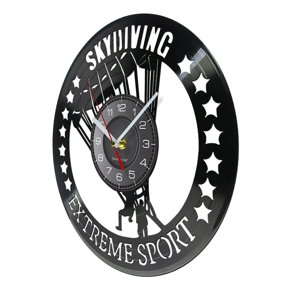Парашютный дизайн настенные часы армейские художественные Бесплатные летающие