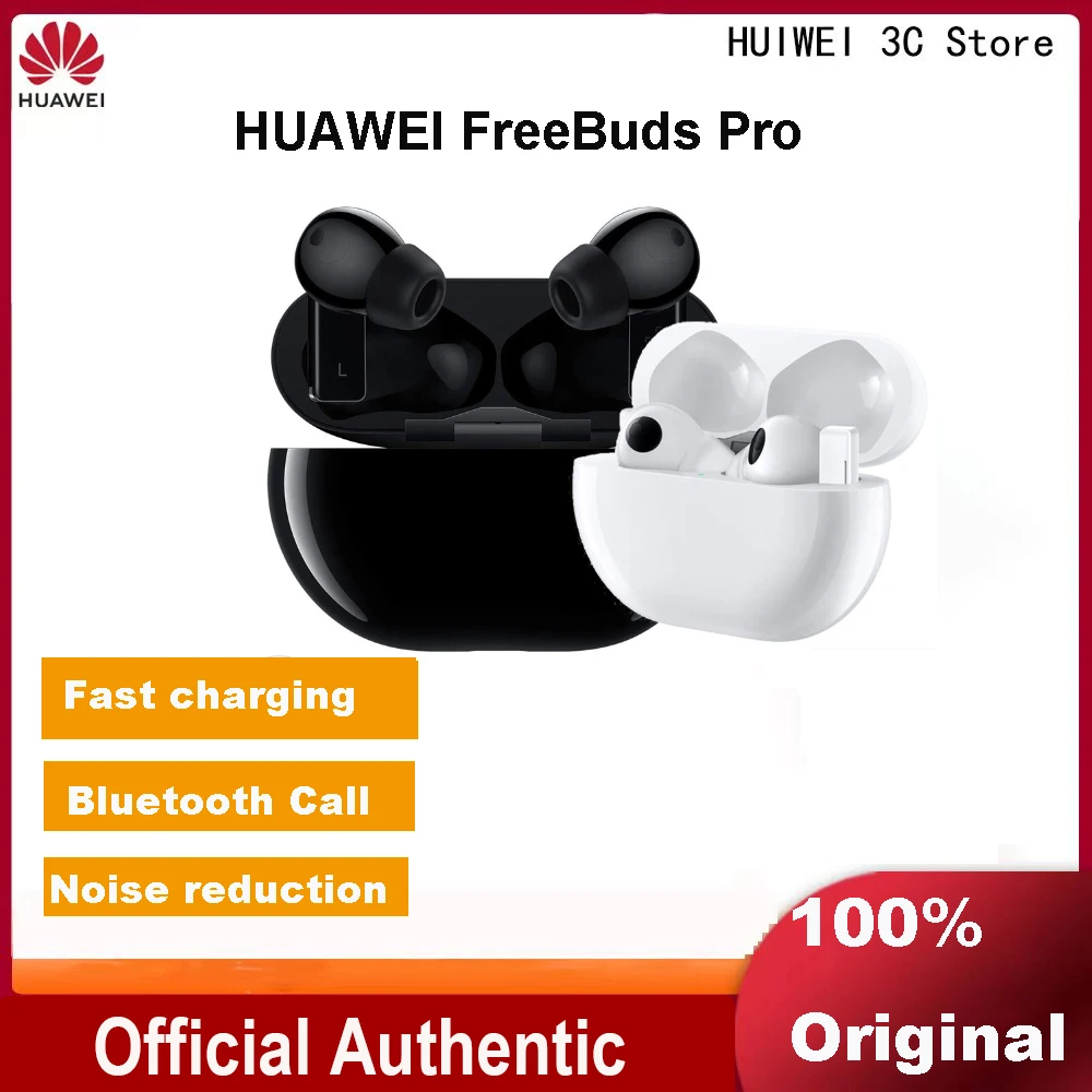 

2023 беспроводные наушники Huawei FreeBuds Pro, наушники-вкладыши, гарнитура, наушники-вкладыши с активным шумоподавлением для смартфонов