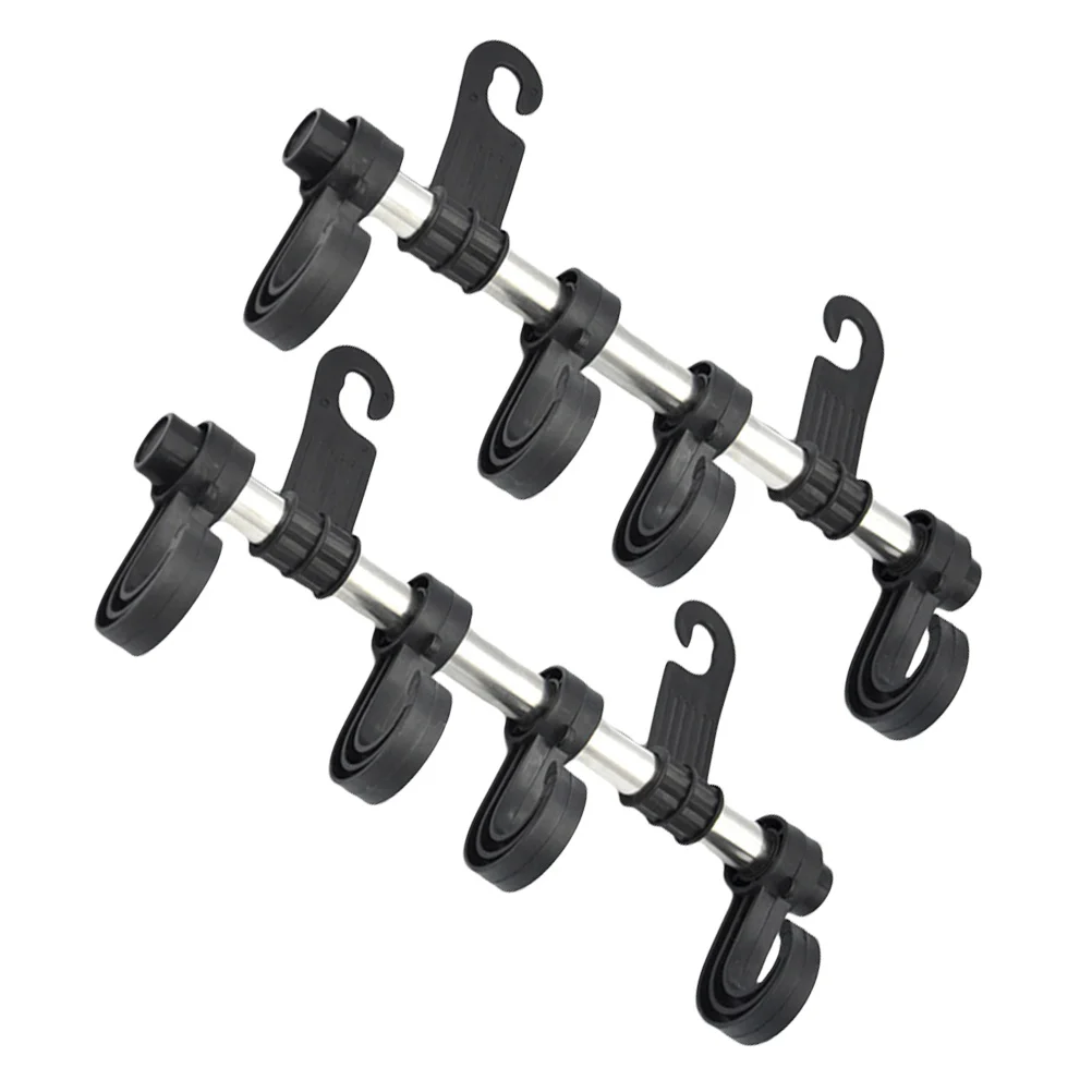 

2Pcs Car Hook Safe Chic Fine Rack Tool Headrest Hanger Back Hook