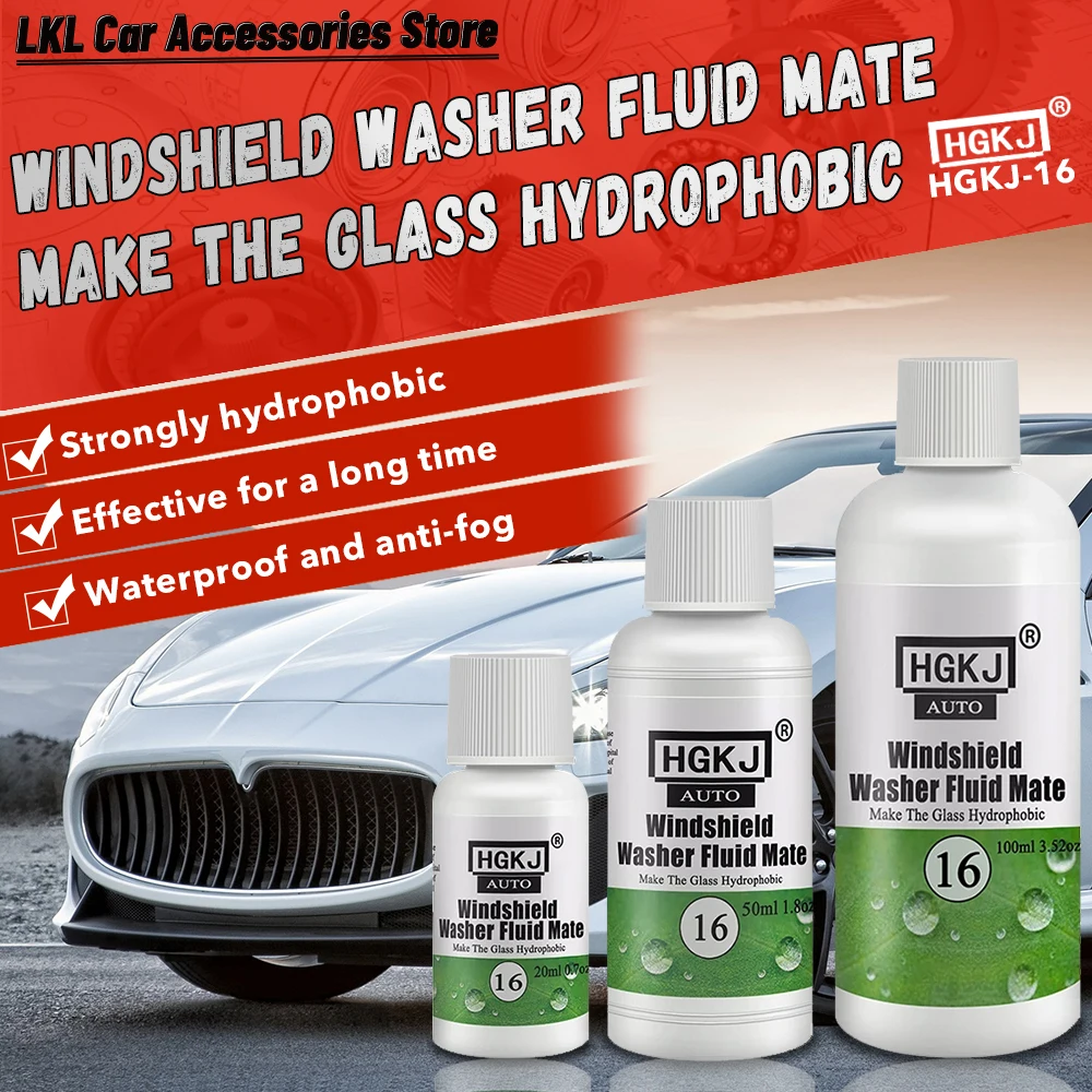 

Автомобильные аксессуары Супер гидрофобная жидкость для омывателя ветрового стекла Mate Glass Wash Авто Зеркало заднего вида Детализация фар