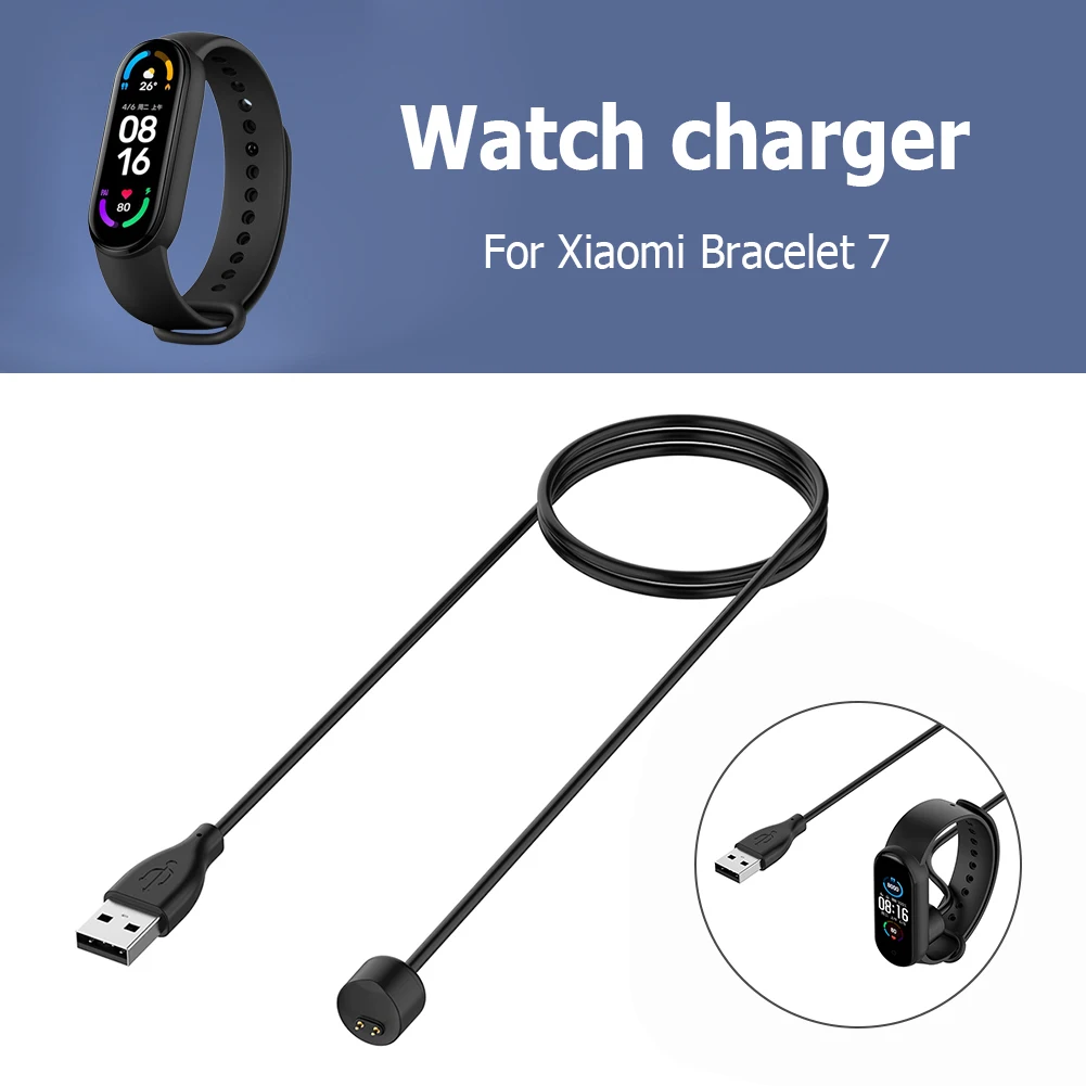 Зарядное устройство USB для Xiaomi Mi Band 5/6/7 зарядное смарт-браслета зарядный кабель 5 |