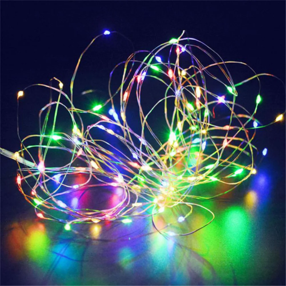 

LED Fairy Lights 3M 30LED Copper Wire Battery Box String Light Holiday Outdoor Garland Lamp Christmas Tree Wedding Party Decor