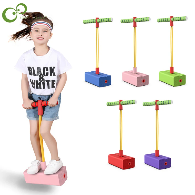 

Sports Games Toy Children Frog Jump Pole Indoor Outdoor Playset Frog Jump Pole for Boy Girl Fun Fitness Balance Trainer Toys WYW