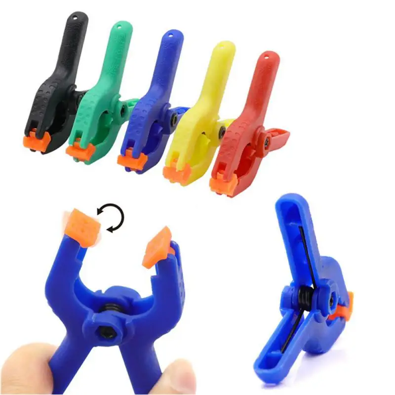 

Buy 5 Take 5 Spring Clamps Woodworking Tools Plastic Nylon Clamps For Woodworking Spring Clip Photo Studio Background
