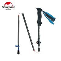 Naturehike Ultralight Carbon Fiber 5-sections Foldable Adjustable Trekking Poles Walking Hiking Sticks Outdoor NH18D010-Z