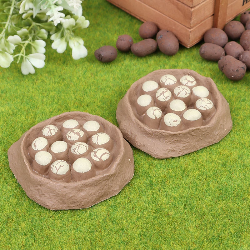 

Миниатюрные Мини-яйца с гнездом для кукольного домика, 10 шт.