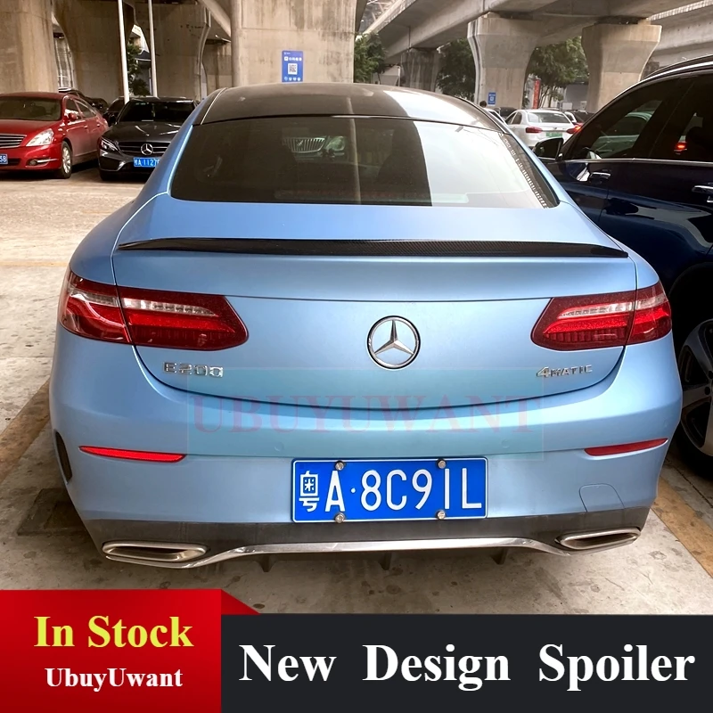 

Для Mercedes-Benz W213 E-Coupe 2 двери W238 2015 2016 2017 AMG стиль спойлер высокое качество углеродное волокно заднее крыло БАГАЖНИКА АВТОМОБИЛЯ