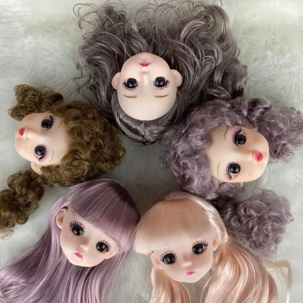 

5 шт., 1/6 головок для кукол для девочек