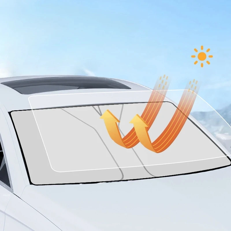 

Автомобильный солнцезащитный козырек складной солнцезащитный козырек на лобовое стекло теплоизоляция солнцезащитный козырек титановый Серебряный Непрозрачный универсальный солнцезащитный козырек для автомобиля