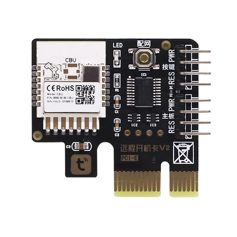 Переключатель сброса мощности компьютера Tuya PCIE-карта