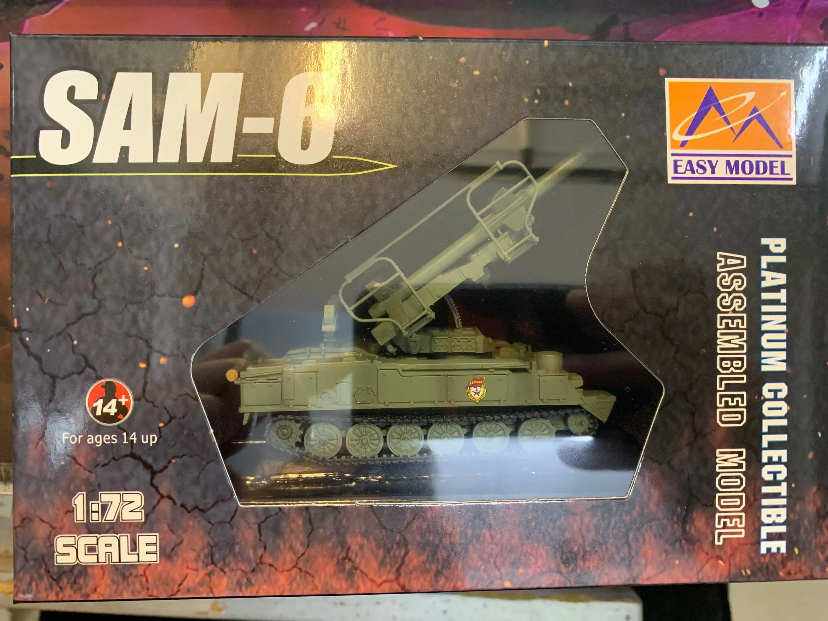 Легкая модель 35109 1/72 Φ KUB Восточная Германия антиавиационная ракета статическая