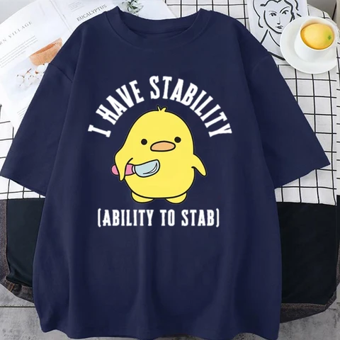 Футболка I Have Stability Ability To Stab из полиэстера