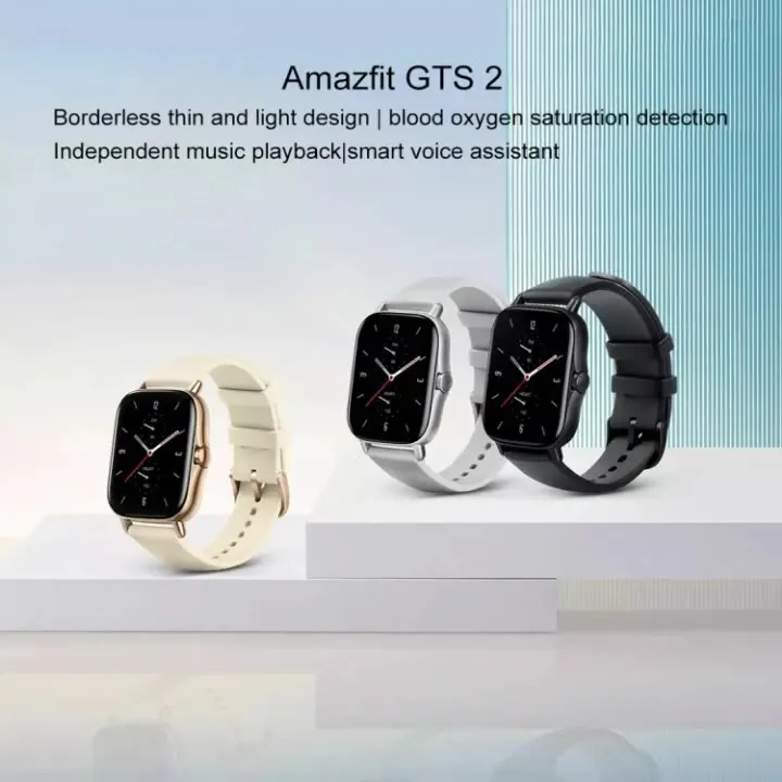 Amazfit GTS 2 High-Definition Borderless Screen NFC Waterproof Youpin 24H Real-Time Sports Modes Smart Watch enlarge