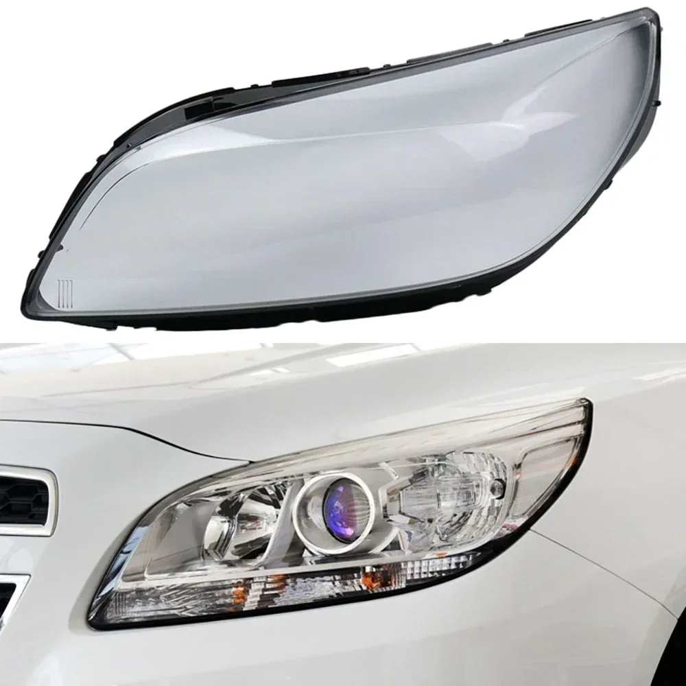 

Для Chevrolet Malibu 2012 2013 2014 2015, автомобильный прозрачный материал ПК, фары, крышка лампы