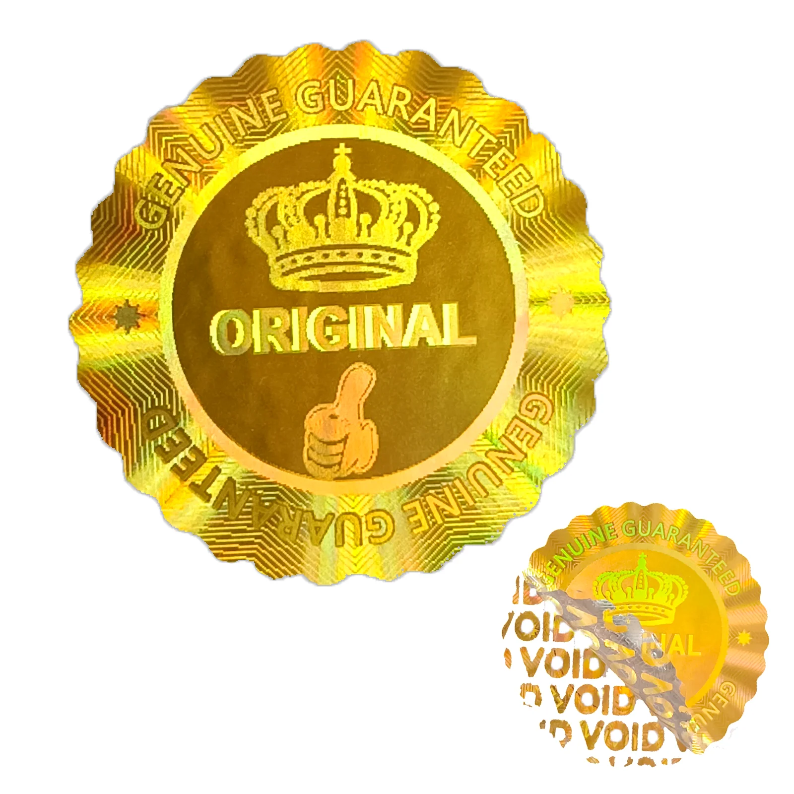 Защитная голографическая наклейка оригинальная Подлинная Гарантированная