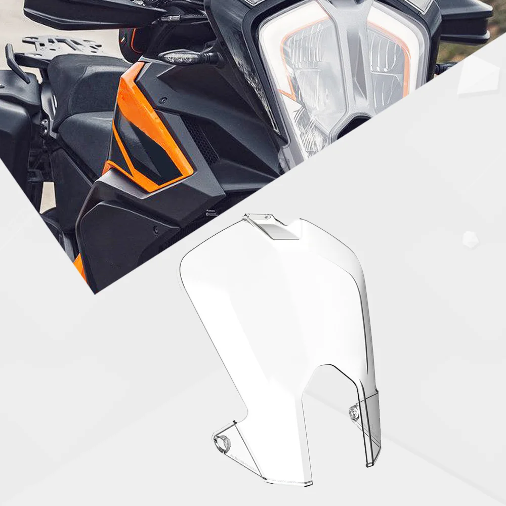 Для 1290 Super Adventure ADV R S 2021 2022 2023 защита переднего фар мотоцикла акриловая для детали