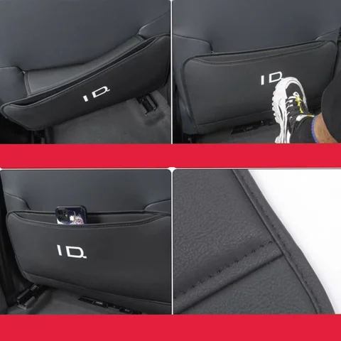 Для Volkswagen VW ID.4X ID.3 ID.6 ID.4 Crozz 2023 коврик для защиты от ударов заднего сиденья автомобиля аксессуары для интерьера защитные молдинги 2022