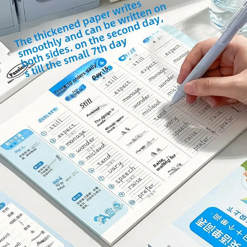 Английский словарный запас инструмент для быстрой заметки памяти складной