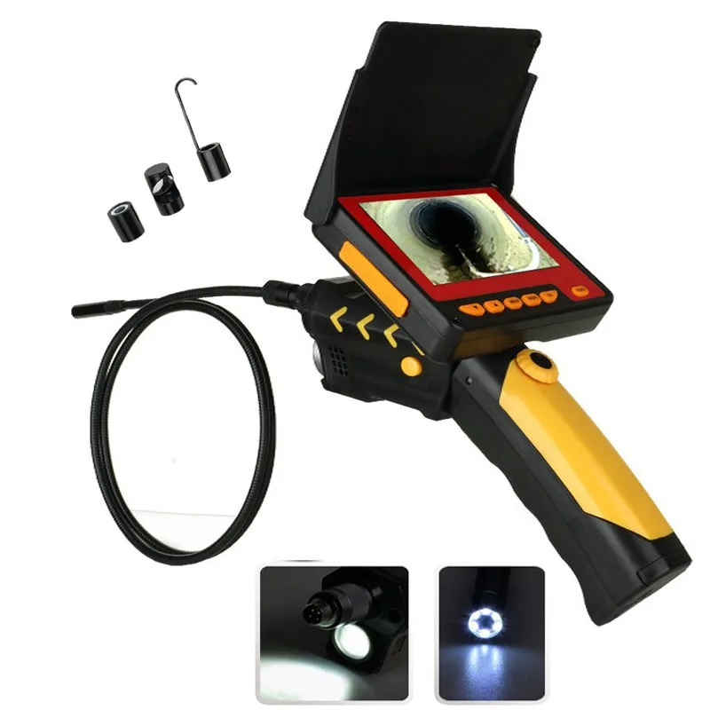 

4.3" LCD Video Digital Inspection Camera 5M Cable 8.2MM Borescope Endoscope
