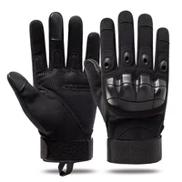 touchscreen motorcycle gloves artificial leather hard knuckle full finger protective gear racing biker riding moto motocross