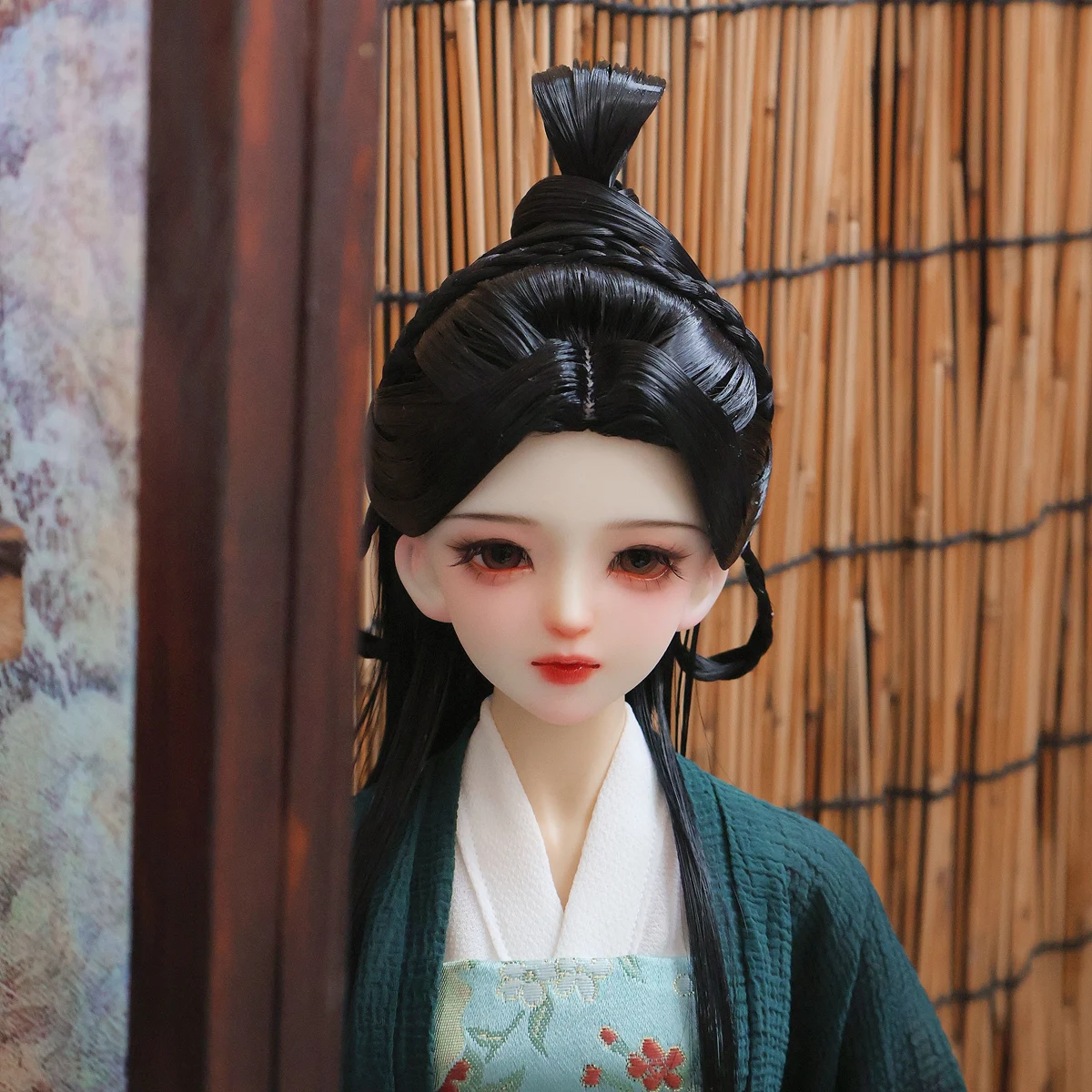 1/4 1/3 масштаб древний костюм куклы BJD парики китайский ханьфу винтажный длинный