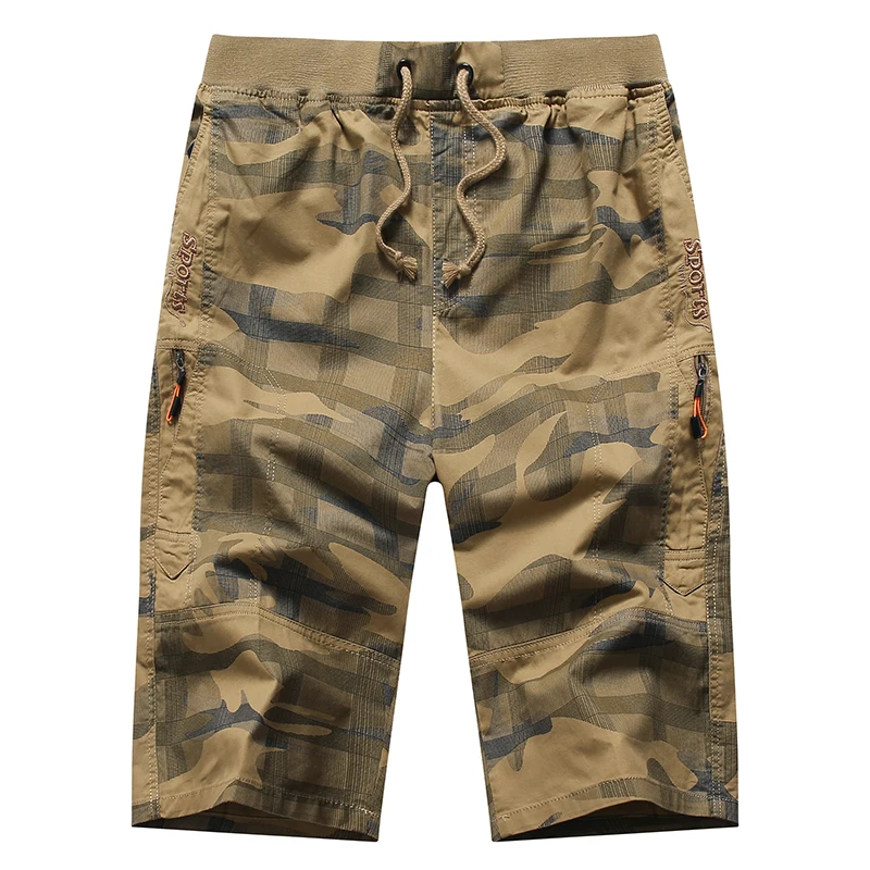 

2023 Summer Mens Cotton Cargo Shorts Men Fashion Casual Multi Pockets Tactical Shorts Men Outwear Bermuda Quick Dry Shorts Male